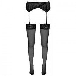 Cottelli Legwear Stockings - Collant Color Nero, Taglia 5