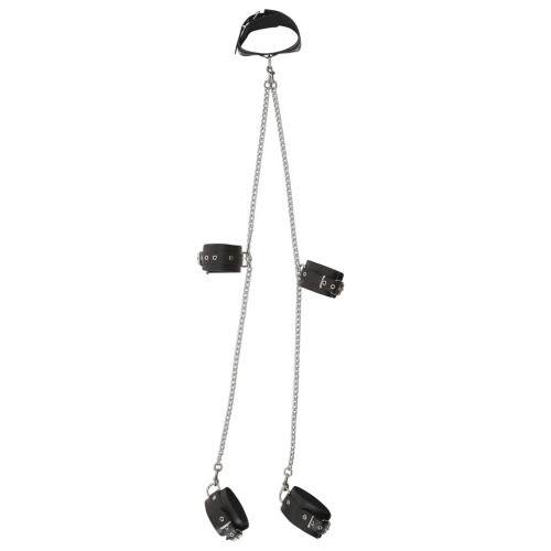 Zado Leather All Over Restraints - Collare,...