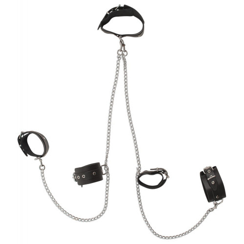Zado Leather All Over Restraints - Collare,...
