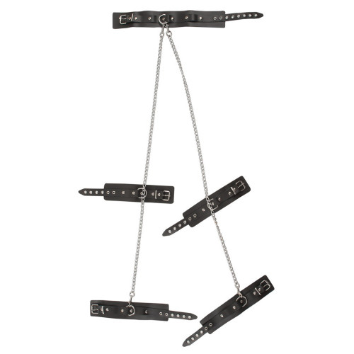 Zado Leather All Over Restraints - Collare,...