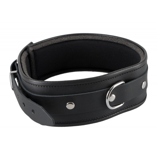 Zado Leather Collar - Collare in Pelle, Nero,...