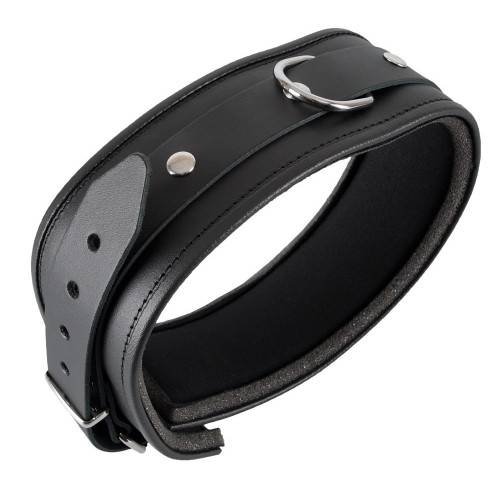 Zado Leather Collar - Collare in Pelle, Nero,...