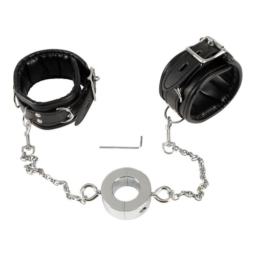Fetish Collection Handcuffs and Cock Ring -...