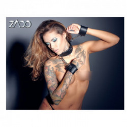 Zado Neck and Hand Cuffs - Collare e Polsiere in Pelle