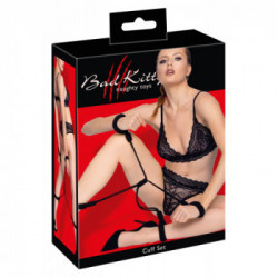Bad Kitty Bad Kitty Handcuffs 2 - Corda , Bloccaggio Polsi e Caviglie, Look Shibari, Cotone, Taglia L/XL