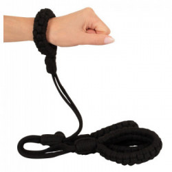Bad Kitty Bad Kitty Handcuffs 2 - Corda , Bloccaggio Polsi e Caviglie, Look Shibari, Cotone, Taglia L/XL