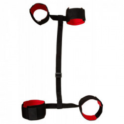 You2Toys Handcuffs and Ankle Cuffs - Cinghia Costrittiva , Polsi e Caviglie, Unisex, Chiusura Velcro