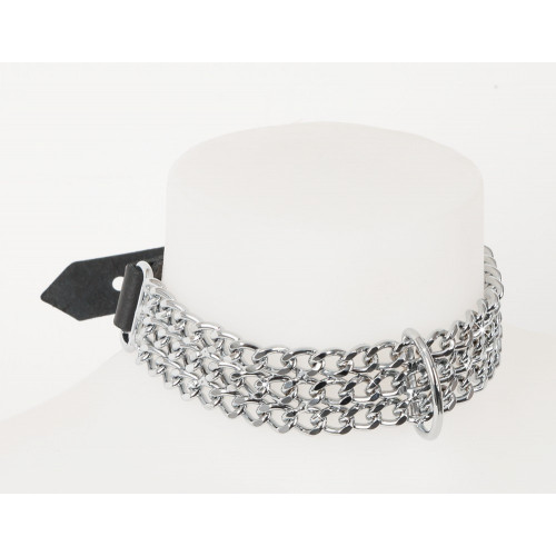 Zado Chain Collar - Collare Metallico,...