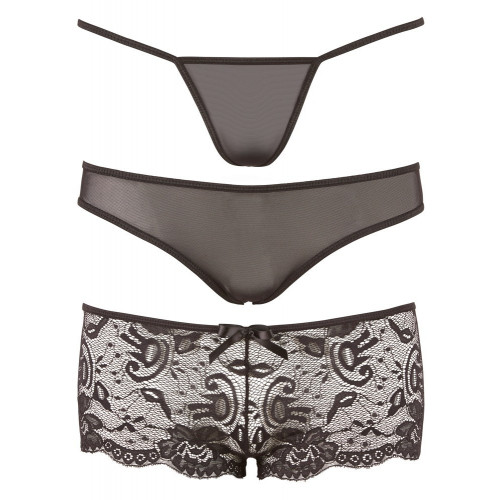 Cottelli Lingerie Briefs Set - Set da 3 Slip...