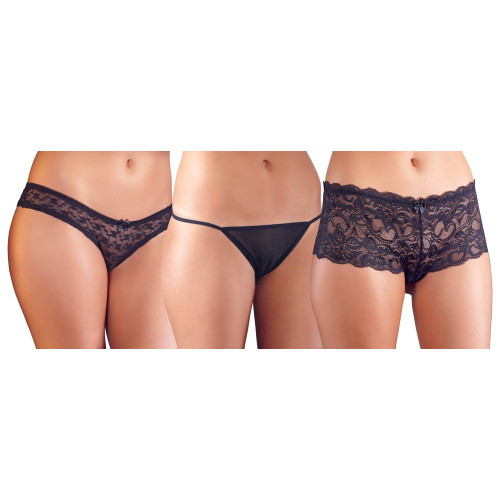 Cottelli Lingerie Briefs Set - Set da 3 Slip...