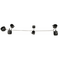 Zado Bondage Set - Bondage ,Pelle, Collare, Polsiere , Cavigliere, Unisex