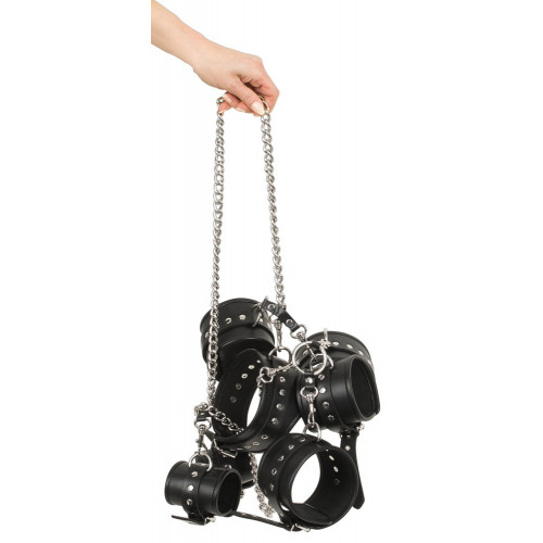 Zado Bondage Set - Bondage ,Pelle, Collare,...