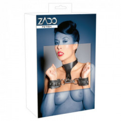 Zado Leather Bondage Set of the O - Bondage, Pelle, Regolabile