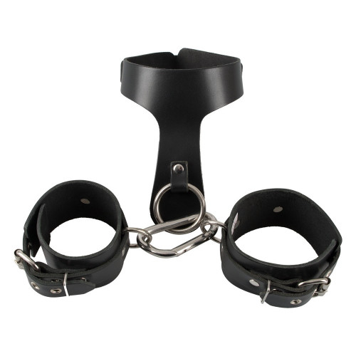 Zado Leather Bondage Set of the O - Bondage,...