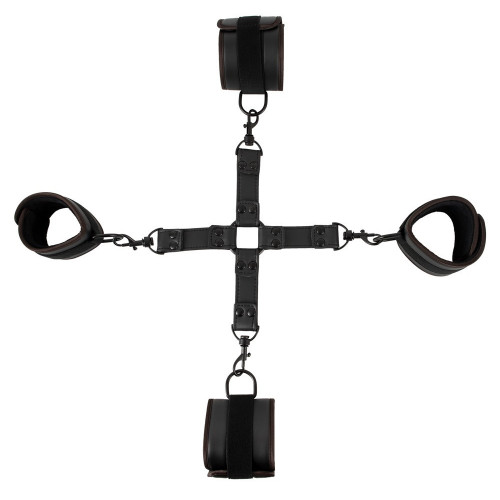 Vegan Fetish Handcuffs & Ankle Cuffs - Set...