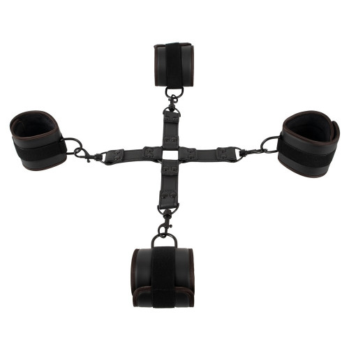 Vegan Fetish Handcuffs & Ankle Cuffs - Set...