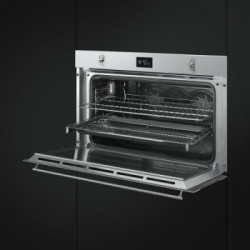 Smeg SF9390X1 - Forno da Incasso, Elettrico, 90 cm, Termoventilato, Inox, Vapor Clean, A+ 