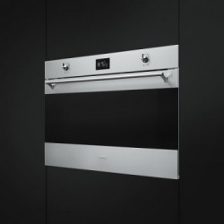 Smeg SF9390X1 - Forno da Incasso, Elettrico, 90 cm, Termoventilato, Inox, Vapor Clean, A+ 