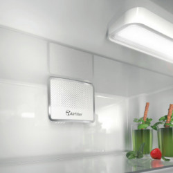 Whirlpool SP40 801/ LH 1 - Frigorifero Combinato da Incasso, 6° Senso, 400 Litri, Classe F, Cerniere a SX, 70 cm