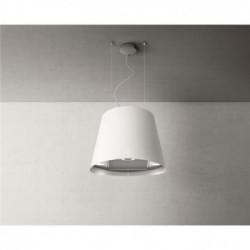 Elica JUNO WH/F 51 - Cappa Filtrante Sospesa, Bianco, 50 cm, 620 m³/h, PRF0071972, A