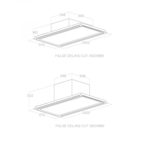 Elica HILIGHT-X H30 WH/A/100 - Cappa Aspirante...