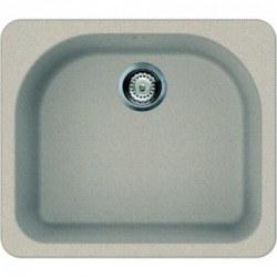 Elleci LGF18051BTP - Lavello fox 180, 60x52, 1V, avena con pieno