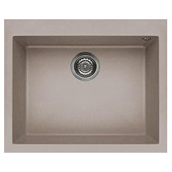 Elleci LGQ11043 - Lavello quadra 110, 61x50, 1V, tortora