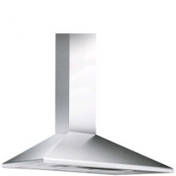 Smeg KSED95XE - Cappa Aspirante a Parete, Inox Satinato, 90 cm, 595 m³/h, B