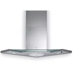 Elica SYNTHESIS IX A/100 - Cappa Aspirante ad Angolo, Inox e Vetro, 100 cm, 64214507, C