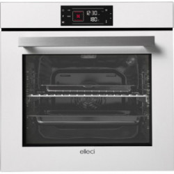 Elleci FKVQ60296NS - Forno Quadro 60, 10 funzioni, bianco, full touch, 78 Litri, A+