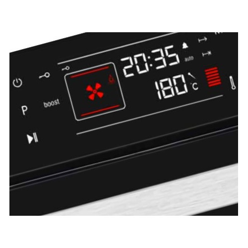 Elleci FKVQ60296NS - Forno Quadro 60, 10...