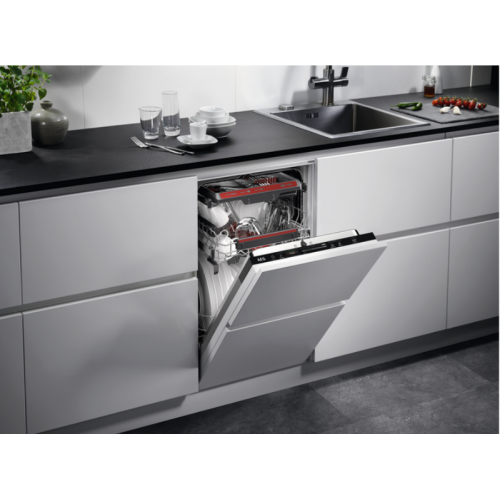 Aeg FSE72507P - Lavastoviglie Slim a Scomparsa...
