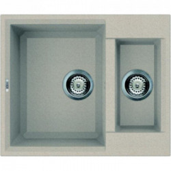 Elleci LGY15051 - Lavello easy 150, 60x50, 2V, avena