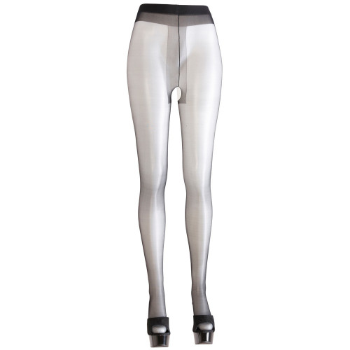 Cottelli Legwear Collant Ouvert - Calze Nere,...