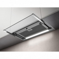 Elica GLASS OUT IX/A/90 - Cappa Aspirante ad Incasso, Inox, 90 cm, PRF0109788, A