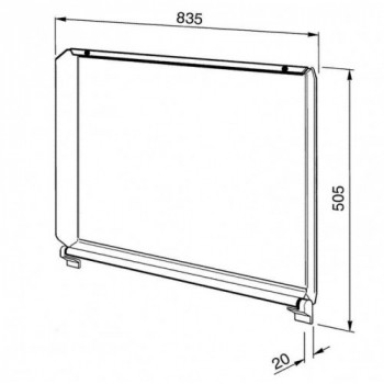 Smeg C90CX/1- Coperchio... 2