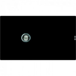 Elleci LGE40040 - Lavello ego 400, 86X50, 1VG, nero