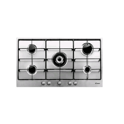 Candy PG953/1SX - Piano Cottura a Gas, 90 cm, 5...