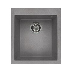 Elleci LGQ10048 - Lavello quadra 100, 41X50, 1V, grigio cemento