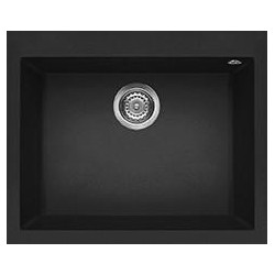 Elleci LGQ11040 - Lavello quadra 110, 61x50, 1V, nero