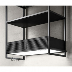  Elica PRF0167007 - Cappa Aspirante a Parete, Nero, 160 CM, 526 m3/h