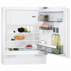 Aeg SFB682E1AF - Frigorifero Sottotavolo con Celletta, h 82 cm, Capacità 110 Lt, Bianco, Classe E