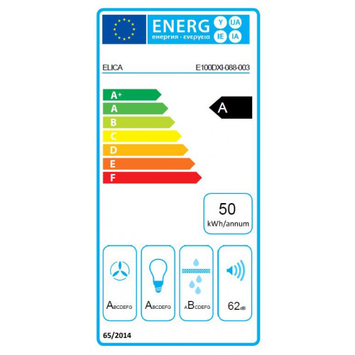 Elica SPOT PLUS LCD H6 120 - Cappa Aspirante a...