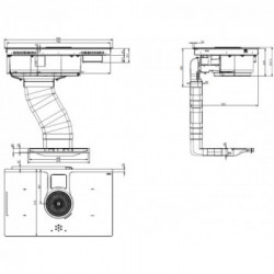 Elica NIKOLATESLA HP BL/F/83 - Piano Induzione con Cappa Filtrante Integrata, Vetro Nero, 83 cm, PRF0120976, A+