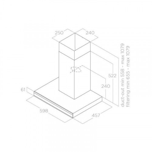 Elica ADÉLE BLIX/A/60 - Cappa Aspirante a...
