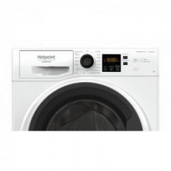 Hotpoint NF723WK IT N - Lavatrice a Carica Frontale, Steam Hygiene, 7 Kg, 1200 Giri, Classe D