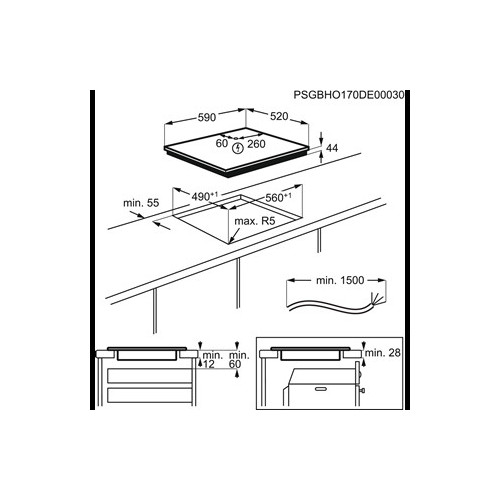 Aeg IKE64443FB - Piano Cottura ad Induzione,...