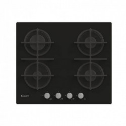 Candy CVG6B - Piano Cottura a Gas, 4 Fornello(i), 59 cm, Nero 