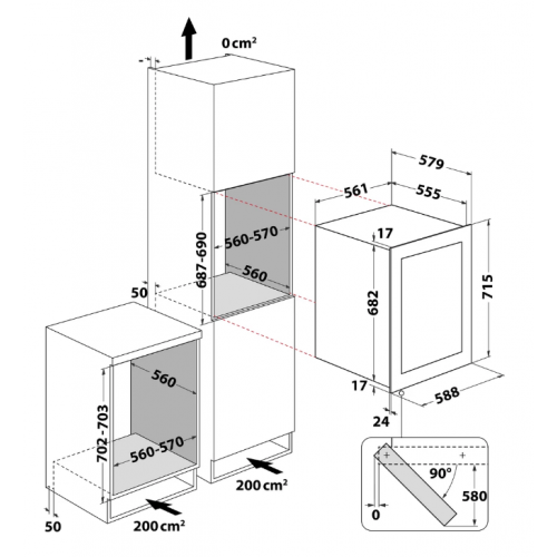 Hotpoint HA6 WC711 0 - Cantinetta Vini da...