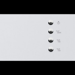 Electrolux LFV319W - Cappa a Camino, Bianco, 600 m³/h, 90 cm, C